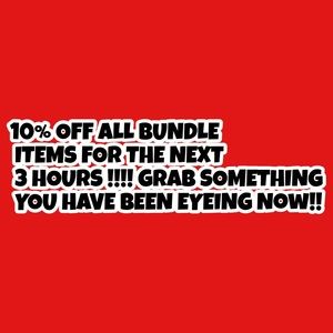 10% OFF BUNDLES